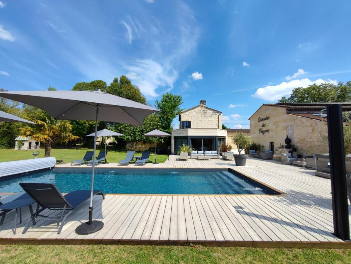 Villa Domaine des Hugons à Prignac-et-Marcamps Extérieur photo