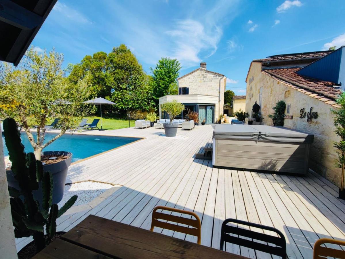 Villa Domaine des Hugons à Prignac-et-Marcamps Extérieur photo
